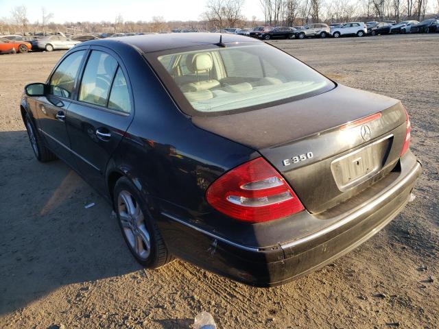 WDBUF56J36A857346 - 2006 MERCEDES-BENZ E350 BLACK photo 3