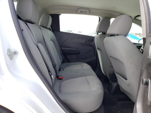 1G1JA6SH6F4197046 - 2015 CHEVROLET SONIC LS WHITE photo 6