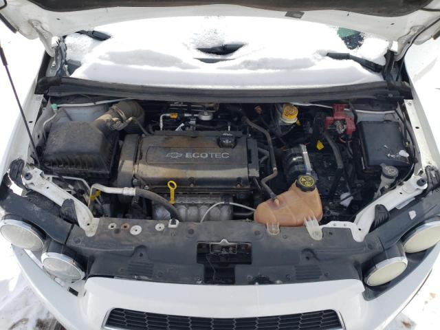 1G1JA6SH6F4197046 - 2015 CHEVROLET SONIC LS WHITE photo 7