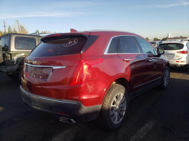 1GYKNDRS2HZ215869 - 2017 CADILLAC XT5 LUXURY MAROON photo 4