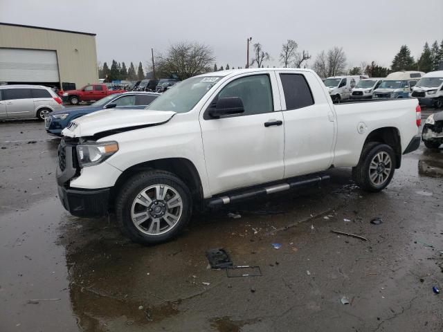 5TFUM5F17KX082046 - 2019 TOYOTA TUNDRA DOU WHITE photo 1