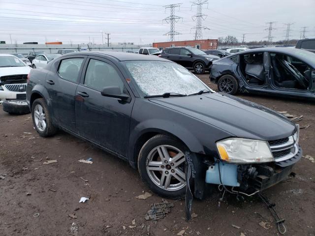 1C3CDZCBXDN556929 - 2013 DODGE AVENGER SX BLACK photo 4