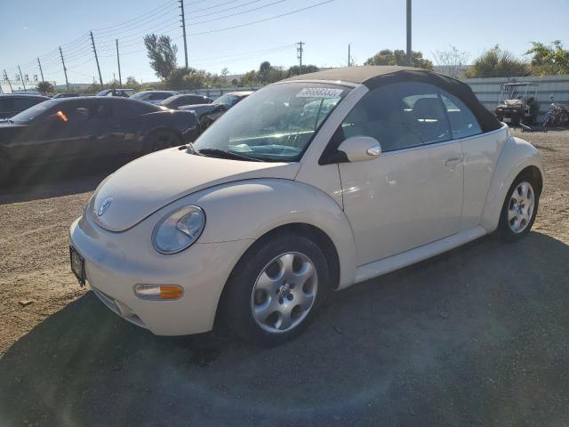 3VWCK21Y73M330692 - 2003 VOLKSWAGEN NEW BEETLE Creme Foto 1