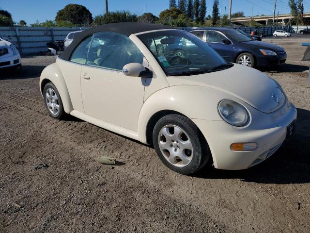 3VWCK21Y73M330692 - 2003 VOLKSWAGEN NEW BEETLE CREAM photo 4