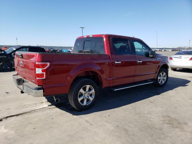 1FTEW1C42KKE91798 - 2019 FORD F150 SUPER RED photo 3