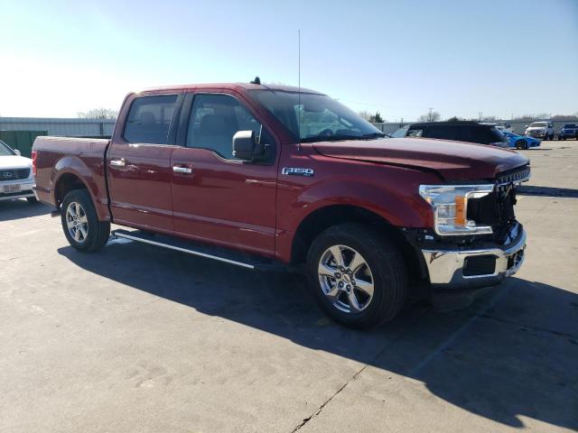 1FTEW1C42KKE91798 - 2019 FORD F150 SUPER RED photo 4