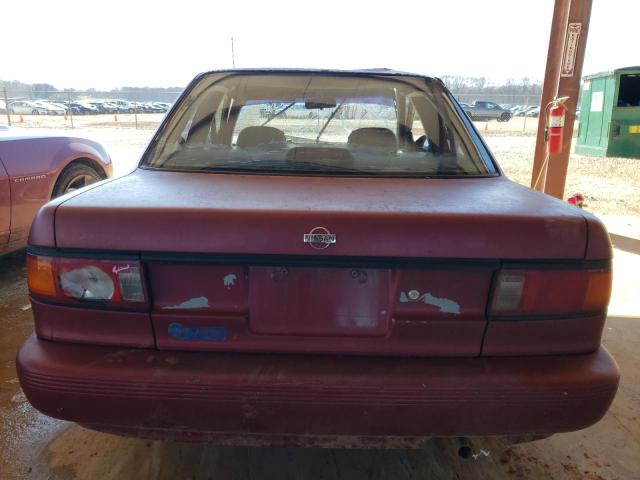 1N4EB32AXMC788271 - 1991 NISSAN SENTRA BURGUNDY photo 6