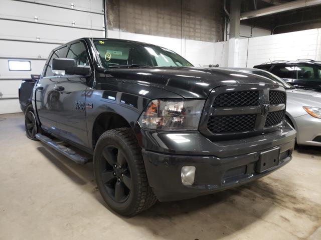 1C6RR7LTXJS156183 - 2018 RAM 1500 SLT BLACK photo 1