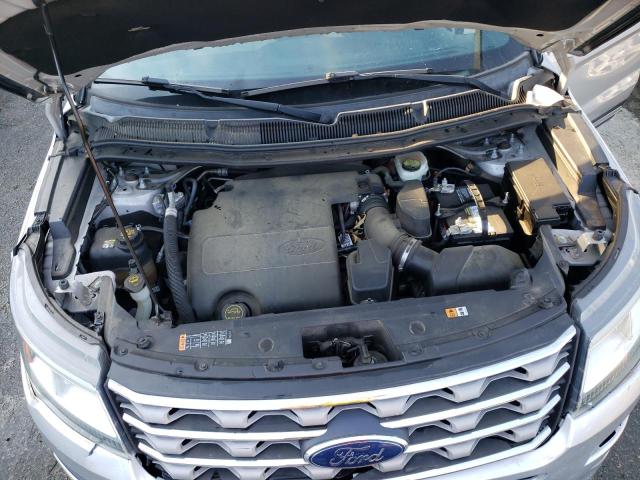 1FM5K7D80GGA29407 - 2016 FORD EXPLORER X SILVER photo 12