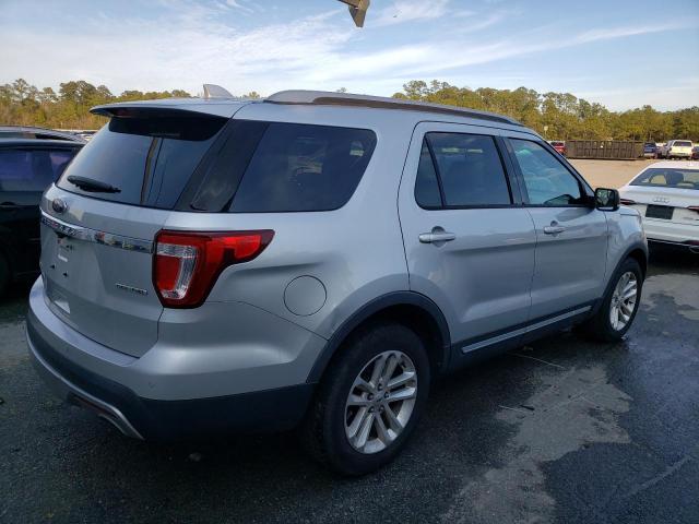 1FM5K7D80GGA29407 - 2016 FORD EXPLORER X SILVER photo 3