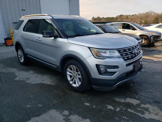 1FM5K7D80GGA29407 - 2016 FORD EXPLORER X SILVER photo 4