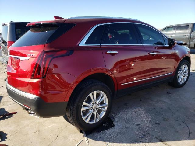 1GYKNAR4XMZ142809 - 2021 CADILLAC XT5 LUXURY RED photo 3