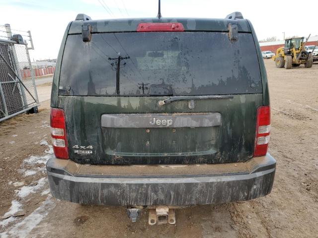 1J4PN3GK6BW502689 - 2011 JEEP LIBERTY RE GREEN photo 6