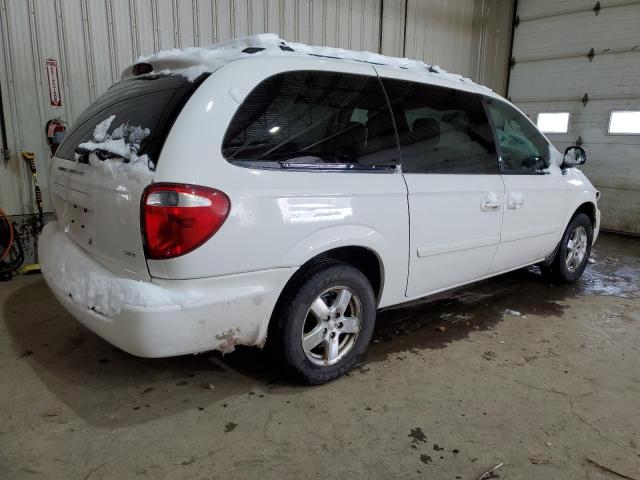 2D4GP44L06R600797 - 2006 DODGE GRAND CARA WHITE photo 3