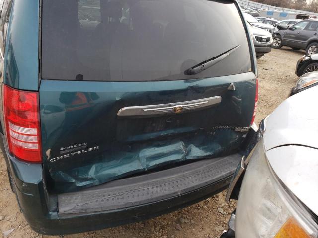 2A8HR54199R606420 - 2009 CHRYSLER TOWN & COU მწვანე ფოტო 6
