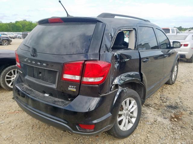 3C4PDCBG5FT597527 - 2015 DODGE JOURNEY BLACK photo 4