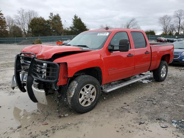 1GC1KXC85BF263531 - 2011 CHEVROLET SILVERADO RED photo 1