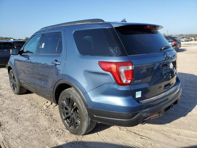 1FM5K8D8XKGB20375 - 2019 FORD EXPLORER X BLUE photo 2