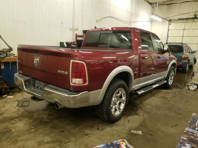 1C6RR7NT4DS564051 - 2013 RAM 1500 LARAM BURGUNDY photo 3