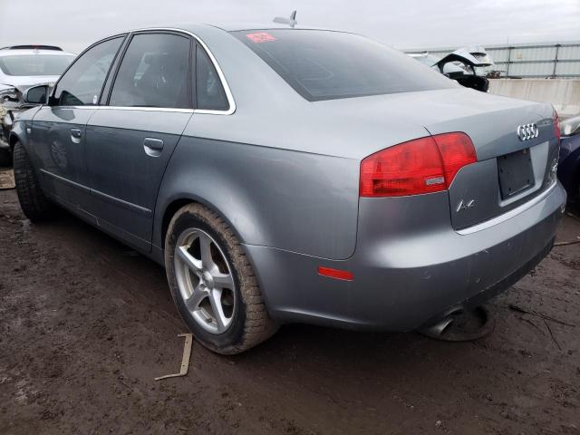 WAUDF78E16A049832 - 2006 AUDI A4 2.0T QU GRAY photo 2