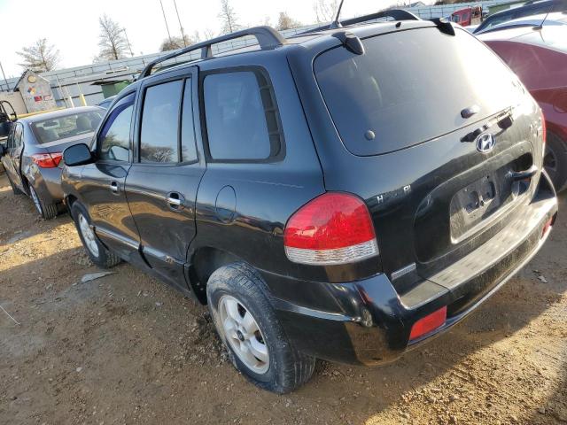 KM8SC13E56U038222 - 2006 HYUNDAI SANTA FE G BLACK photo 2