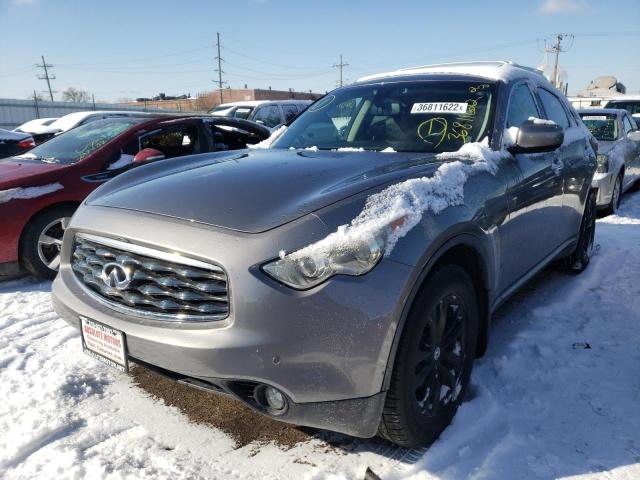 JNRAS18W79M151260 - 2009 INFINITI FX35 GRAY photo 2