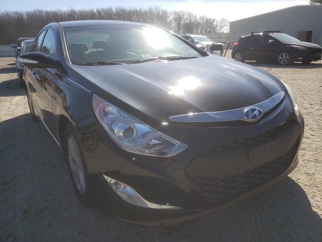 KMHEC4A49DA074650 - 2013 HYUNDAI SONATA HYB BLACK photo 1