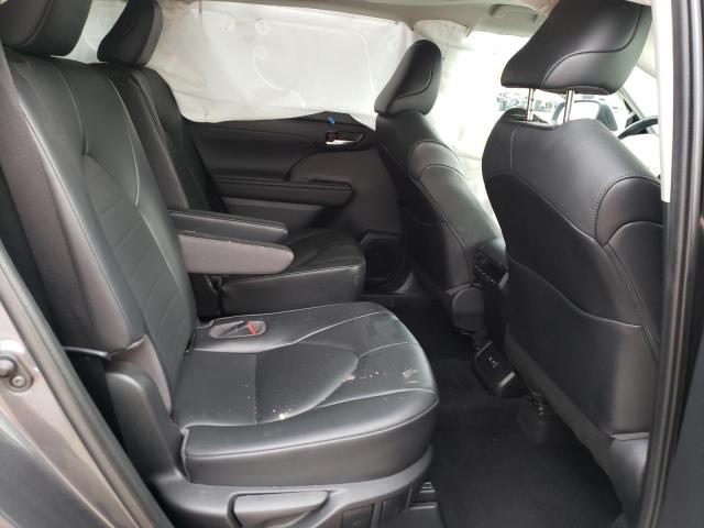 5TDGZRAH7MS516808 - 2021 TOYOTA HIGHLANDER ნაცრისფერი ფოტო 11
