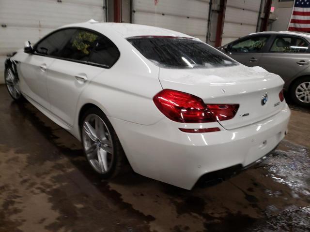 WBA6B4C5XED099300 - 2014 BMW 650 XI GRA WHITE photo 3