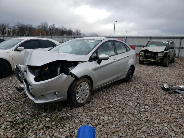 3FADP4AJXEM131393 - 2014 FORD FIESTA S SILVER photo 1