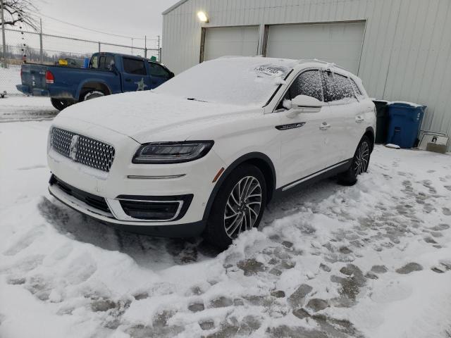 2LMPJ6L92KBL57027 - 2019 LINCOLN NAUTILUS R WHITE photo 1