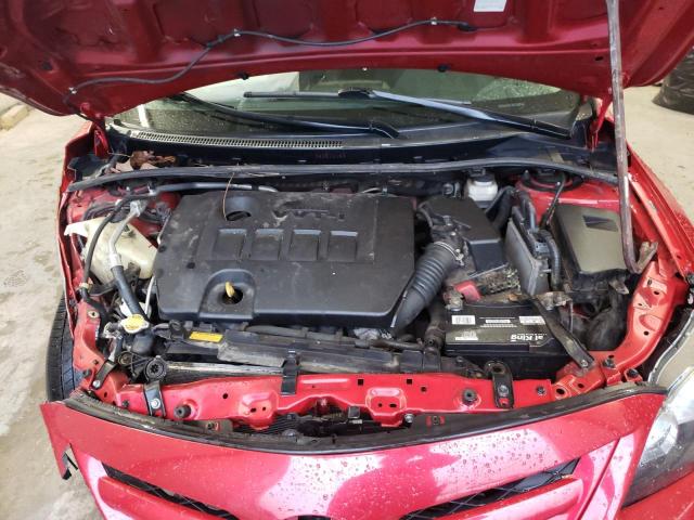 2T1BU4EE7BC579697 - 2011 TOYOTA COROLLA BA 红色 照片 11