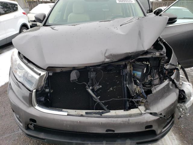 5TDJKRFH1FS115826 - 2015 TOYOTA HIGHLANDER 石墨色 照片 12
