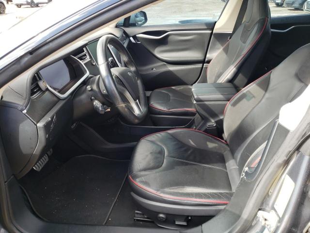 5YJSA1H14EFP28471 - 2014 TESLA MODEL S Մոխրագույն լուսանկար 7