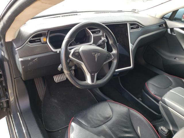 5YJSA1H14EFP28471 - 2014 TESLA MODEL S Մոխրագույն լուսանկար 8