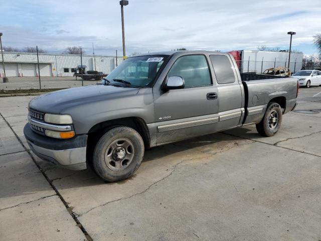 2GCEC19T911399822 - 2001 CHEVROLET 1500 SILVE GRAY photo 1