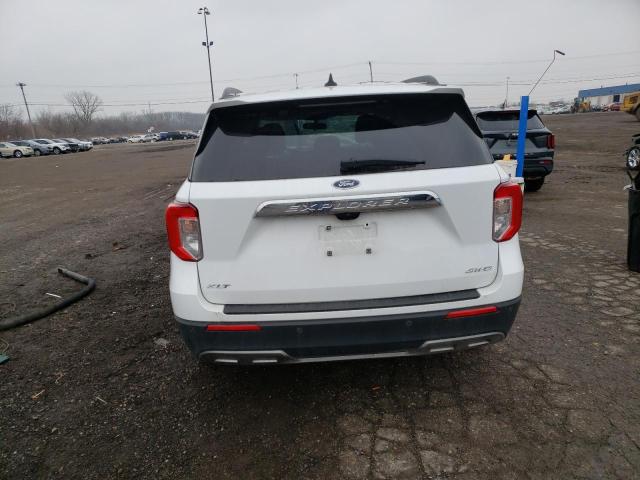 1FMSK8DH2NGA53634 - 2022 FORD EXPLORER X WHITE photo 6