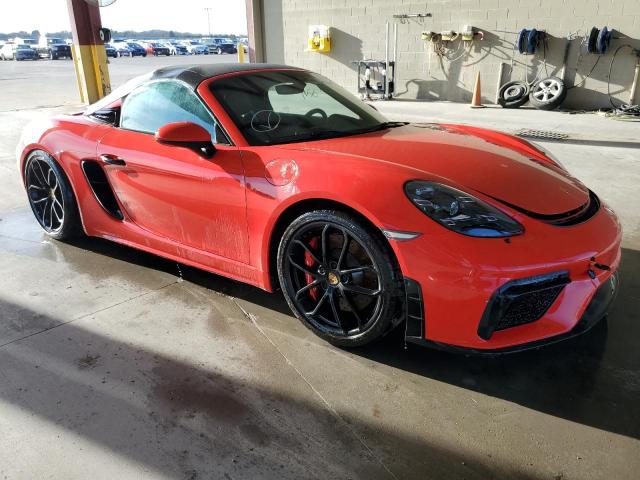 WP0CC2A86NS235552 - 2022 PORSCHE BOXSTER SP RED photo 4