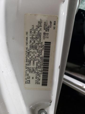 5TBBT44104S455551 - 2004 TOYOTA TUNDRA ACC WHITE photo 12