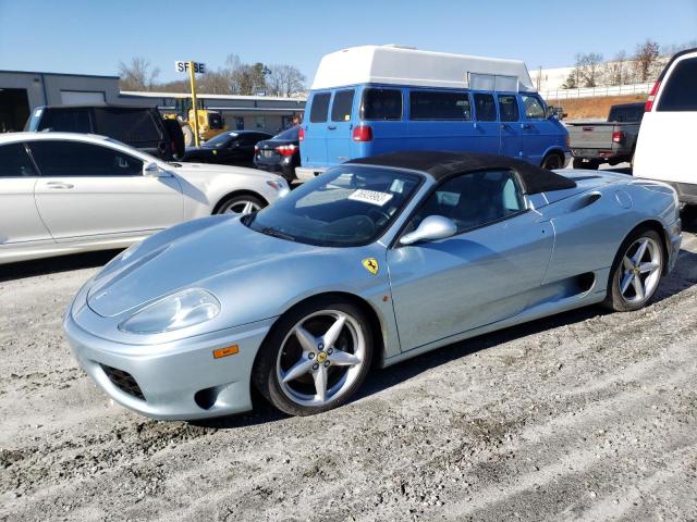 ZFFYT53A730130570 - 2003 FERRARI 360 SPIDER BLUE photo 1