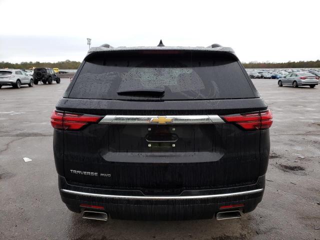 1GNEVNKWXNJ153810 - 2022 CHEVROLET TRAVERSE H BLACK photo 6