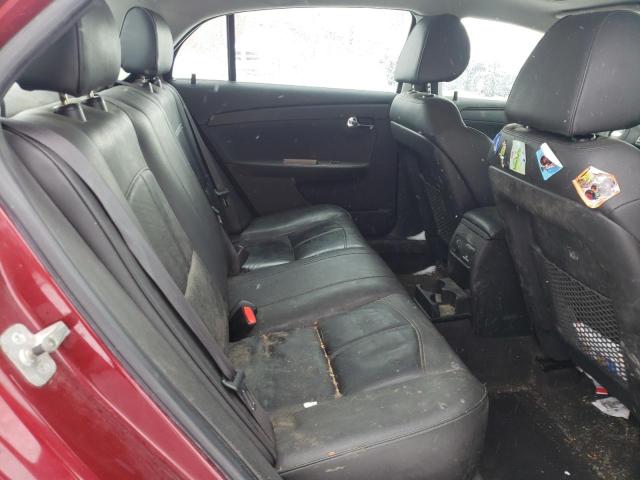 1G1ZE5E79BF118309 - 2011 CHEVROLET MALIBU LTZ წითელი ფოტო 6