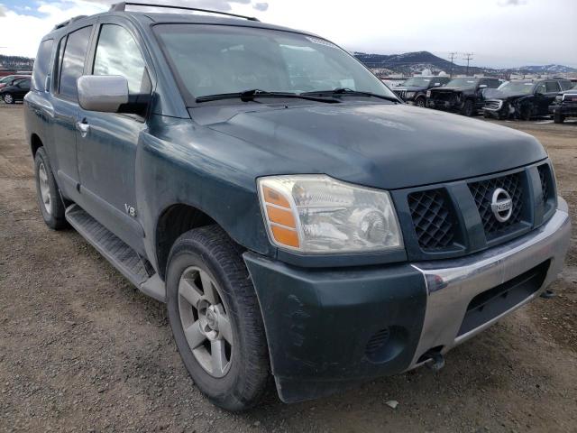 5N1AA08B76N712553 - 2006 NISSAN ARMADA SE TEAL photo 1