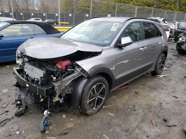 KNDCR3LE9P5053773 - 2023 KIA NIRO EX GRAY photo 1