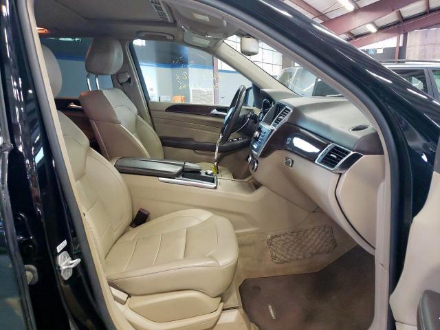 4JGDA5HBXEA357958 - 2014 MERCEDES-BENZ ML 350 4MA BLACK photo 5