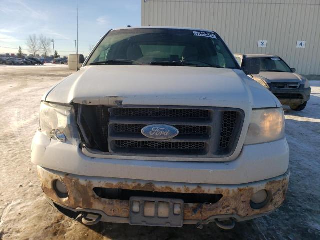 1FTRX14W98FC13366 - 2008 FORD F150 WHITE photo 5