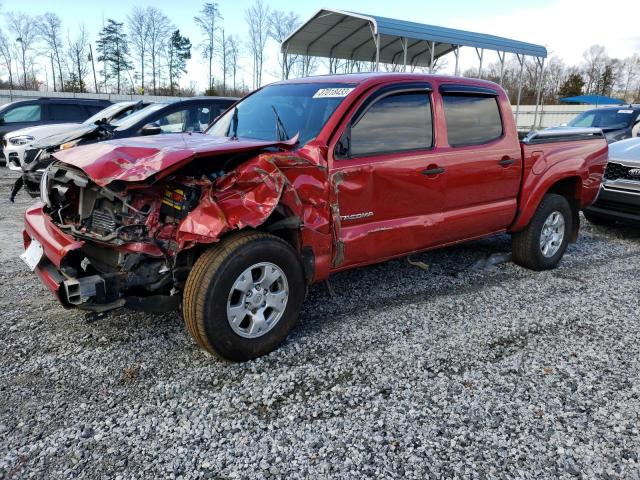 3TMJU4GNXAM092699 - 2010 TOYOTA TACOMA DOU RED photo 1
