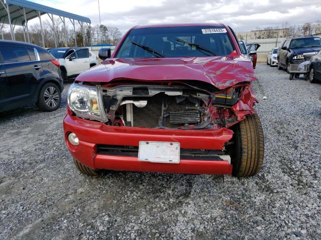 3TMJU4GNXAM092699 - 2010 TOYOTA TACOMA DOU RED photo 5