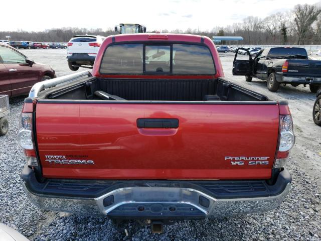 3TMJU4GNXAM092699 - 2010 TOYOTA TACOMA DOU RED photo 6