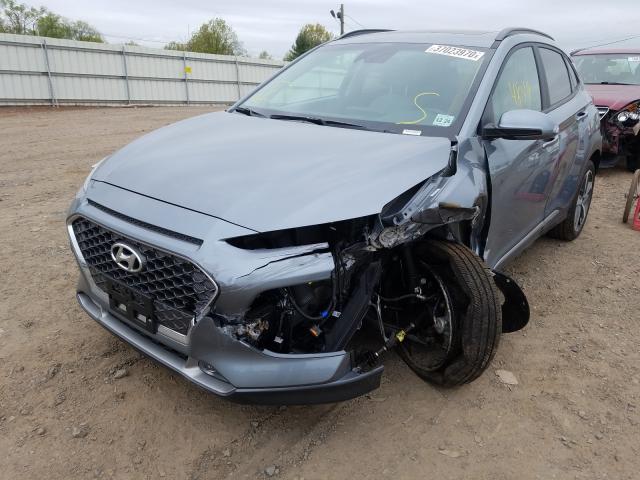 KM8K3CA5XLU468192 - 2020 HYUNDAI KONA LIMIT SILVER photo 2